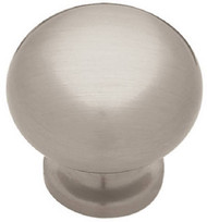 1-1/8" Sat Ni Rnd Knob