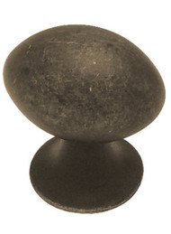 1" Brz Football Knob
