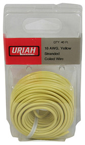 40" Yel 18awg Prim Wire