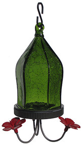 Grn Crackle Humm Feeder