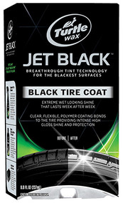 Jet Blk 6oz Tire Coat