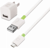 2.4a Wht Charger/cable