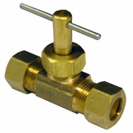 38x3/8c Str Need Valve