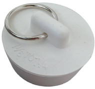 1-1/4" Wht Rubb Stopper