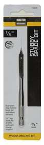 Mm 1/4x4 Stub Spade Bit
