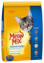14.2lb Meow Mix Seafood
