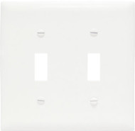 Wht 2g 2tog Wall Plate