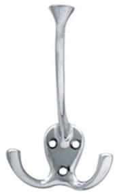 4.5" Chr Flare Tri-hook