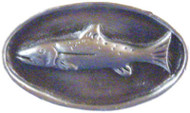 Pewter Fish Mount Knob