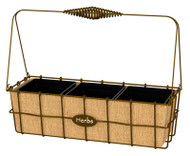 14" Rust Herb Basket