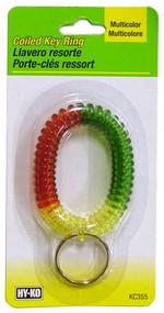 Multi Coiled Key Rings