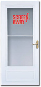 83080 32"whtmv Brs Door