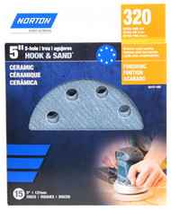 15pk 5" 320g 8hole Disc