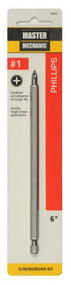 Mm #1 Phil 6" Screw Bit