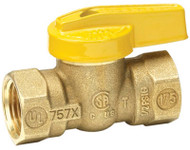 1/2" Brs Gas Ball Valve