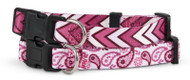 5/8x10-14pnk Dog Collar