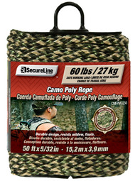 5/32x50 Camo Poly Rope