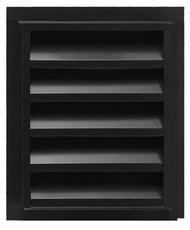 12x18 Brn Gable Louver