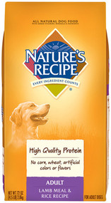 4.5lb Lamb/ric Dog Food