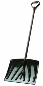 18"grn Poly Snow Shovel