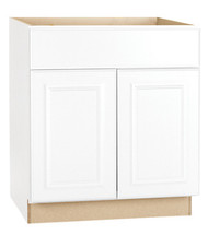 30" Wht Base Cabinet