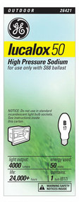 Ge 50w Clr Sodium Bulb
