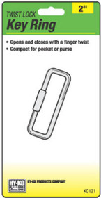 Twist Lock Key Ring
