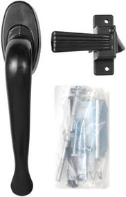 Blk Pull Hand Latch