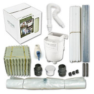 100gal Tan Rain Barrel