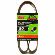 3pk 1x30 80gsand Belt