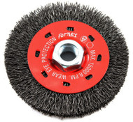 4" Coar Crimp Whl Brush
