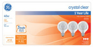 Ge3pk 40w Clr Globelamp