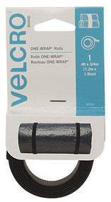 3/4x38 Blk Velcro Strap