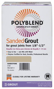 7lb Gry Sanded Grout