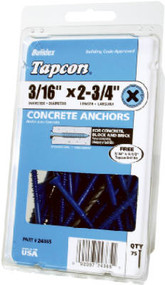 75pk 1/4x2-3/4 Anchor