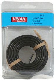 30" Blk 16awg Prim Wire