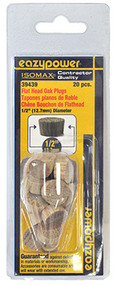 20pk 1/2"fh Oak Plug