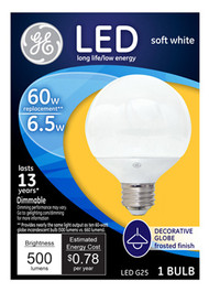 Ge 6.5w G25 Led Bulb