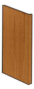 Oak Dishwash End Panel