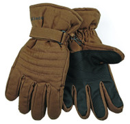 Lg Brn Duck Ski Glove
