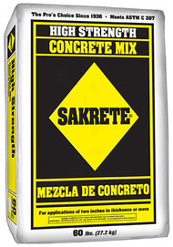 60lb Sakrete Conc Mix