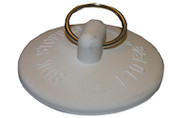 1-3/8" Wht Sink Stopper