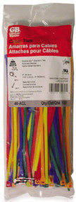 120pk 8"asstd Cable Tie