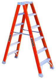 6' Fbg 1a Twin Ladder