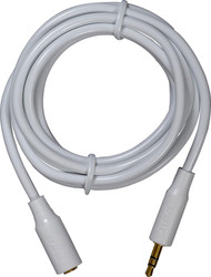 6' 3.5mm Wht Ext Cable