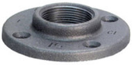 1/4 Blk Flr Flange