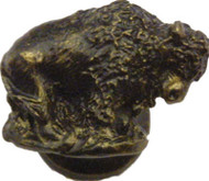 Blk L Buffalo Cab Knob