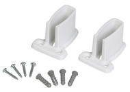2pk Wht Wall Bracket