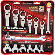7pc Sae Flex Wrench Set