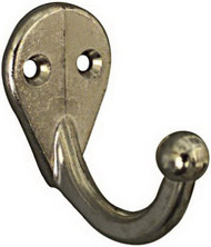 2pkbrs Sgl Clothes Hook